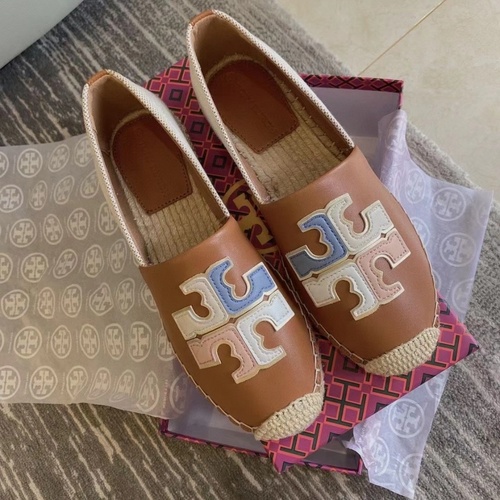 Tory new fisherman shoes_ color-colored stitching logo is very beautiful 35-41-b7fb2a63